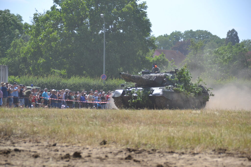 Kampfpanzer Leopard 1 A5 beim Museumsfest